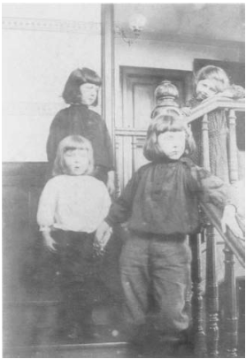 photographic study for Fernand Khnopff, Portrait of Monsieur Neve's Children 1893