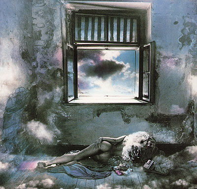 Jan Saudek (1984) Olga in the Clouds