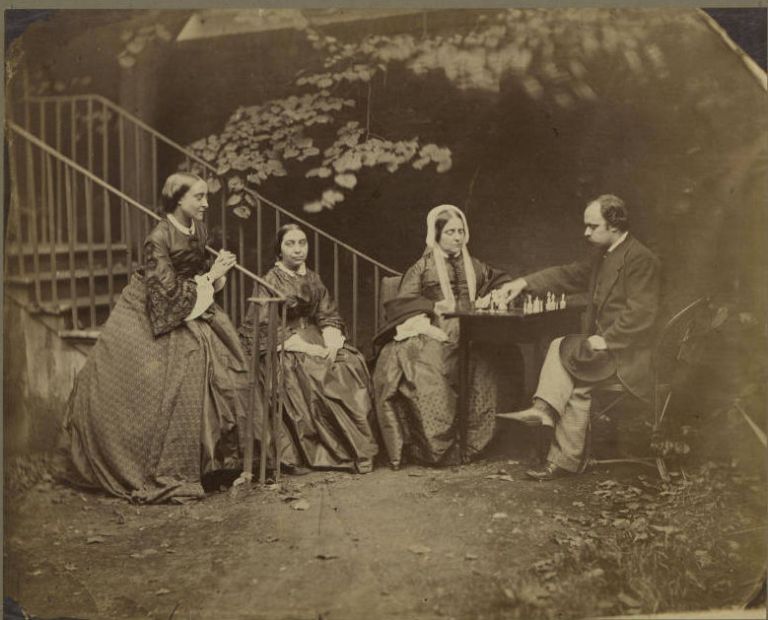 the Rossetti Family at home