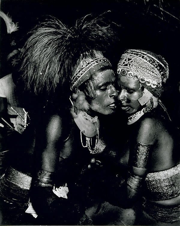 Natives, Kanana ceremony, New Guinea circa 1945 Artist Laurence Le Guay Australia 25 Dec 1916 - 02 Feb 1990