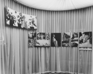 Birth - Installation view of the exhibition, "The Family of Man." January 24, 1955–May 8, 1955. The Museum of Modern Art Archives. Photograph by Ezra Stoller.