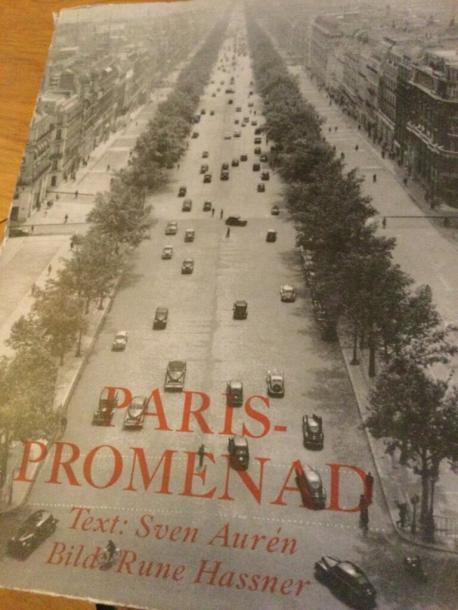 Cover, Sven Aurén, Rune Hassner. Parispromenad. Stockholm: Wahlström & Widstrand; 1950.